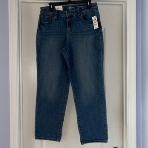 Style & Co NWT size 10 Curvy Fit Boyfriend Jeans